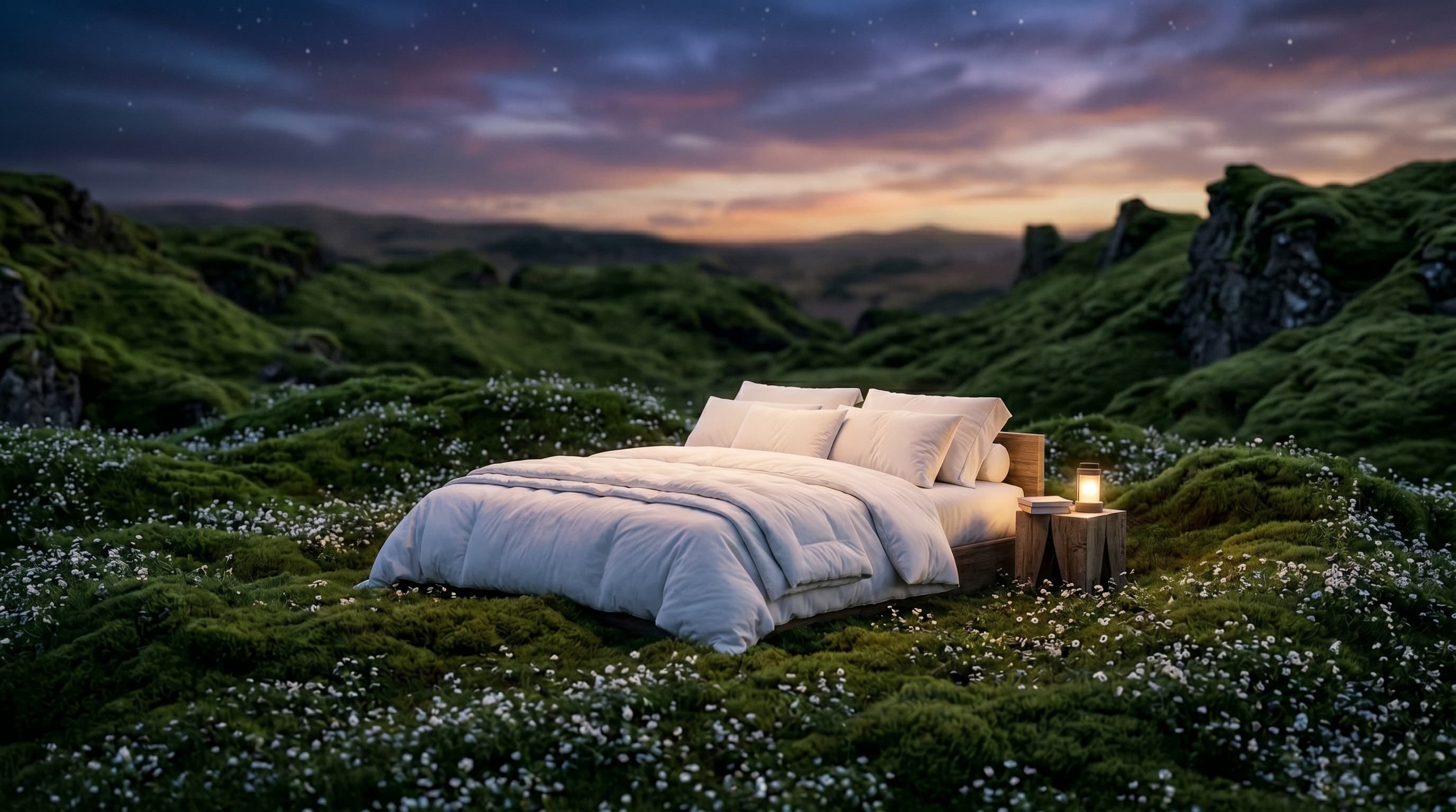 Sustainable hotel background